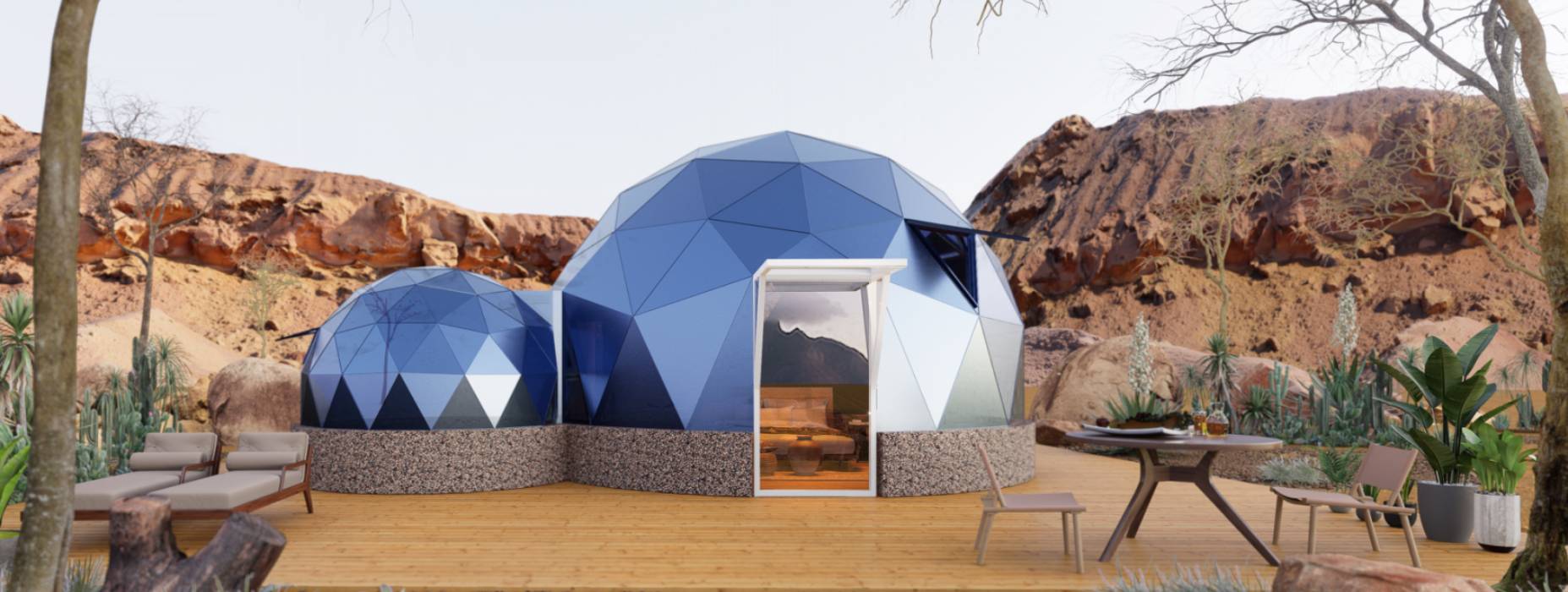 红寺堡区球形智能光伏玻璃星空房